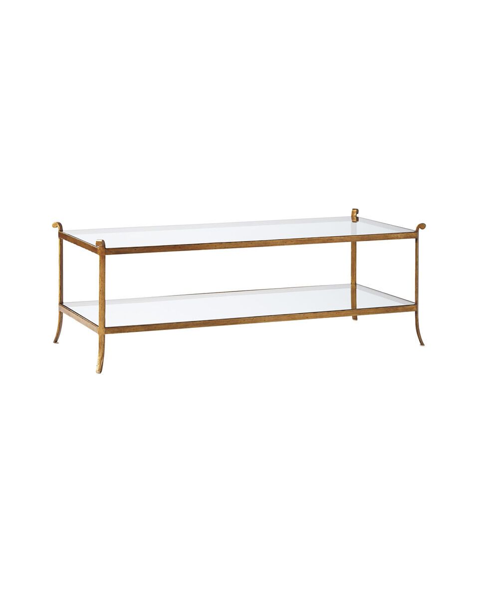 St. Germain Glass Coffee Table | Serena and Lily