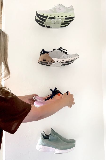 My gym shoes now have a shoe display with these acrylic shoe shelves from Amazon! Perfect for any home gym to display your shoes and hang them on the wall 

#LTKfit #LTKunder50 #LTKhome