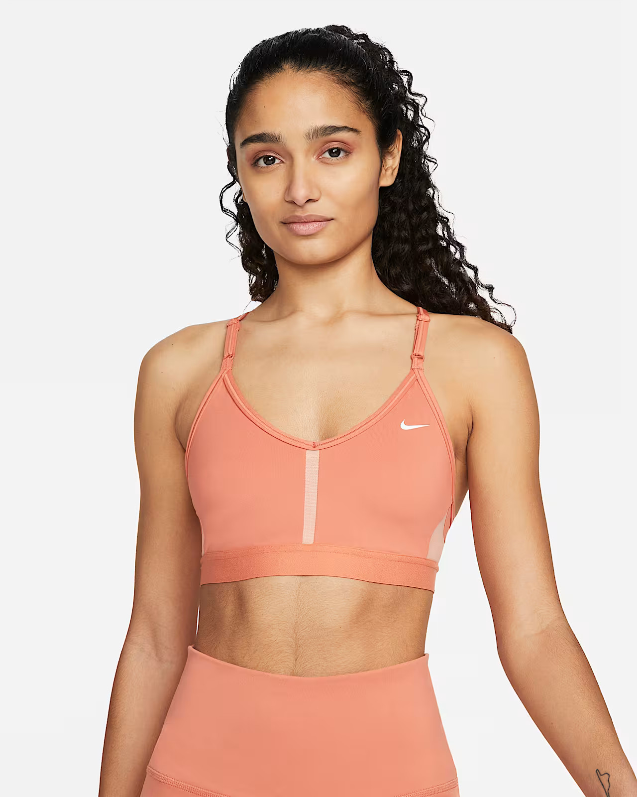 Women's Light-Support Padded V-Neck Sports Bra | Nike (US)