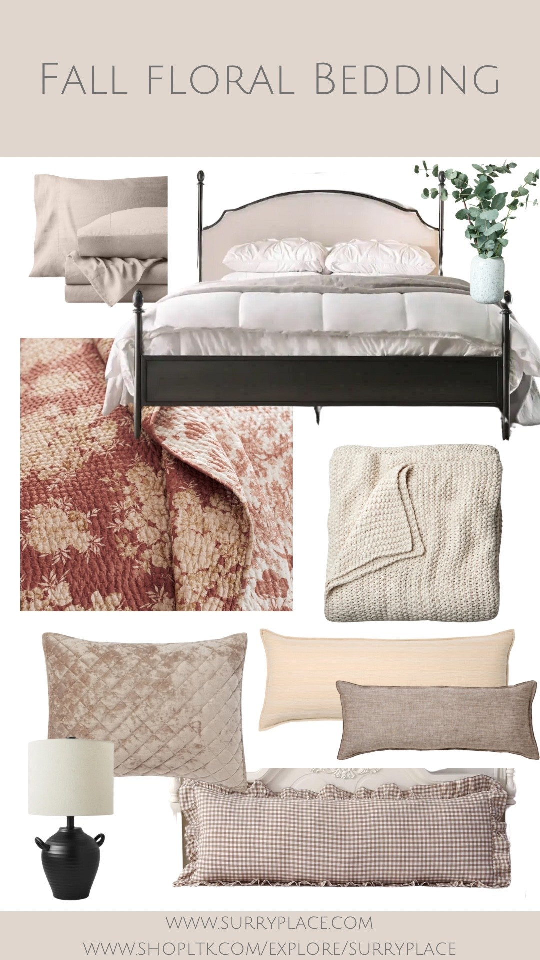 Modern Vintage Floral bedding

#LTKHome