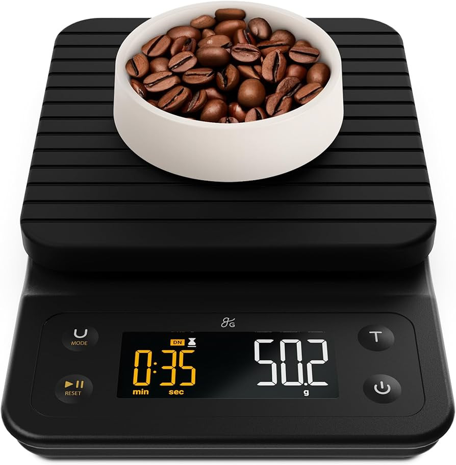 Greater Goods 0.1g Precision Coffee Scale with Timer – 3kg Digital Scale for Pour-Over, Espress... | Amazon (US)