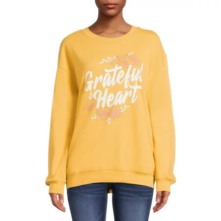 Grateful Heart Women s Crewneck Sweatshirt | Walmart (US)