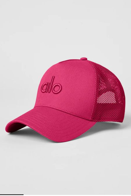 My favourite ALO trucker hat just dropped in hot pink! 

#LTKstyletip #LTKbeauty