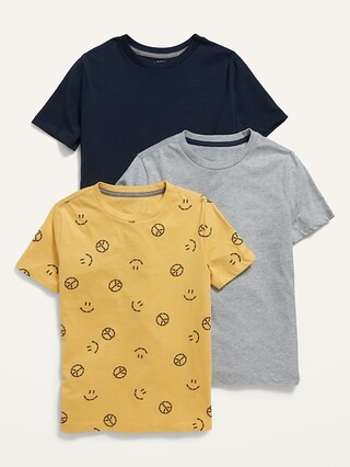 Softest Crew-Neck T-Shirt 3-Pack for Boys | Old Navy (US)