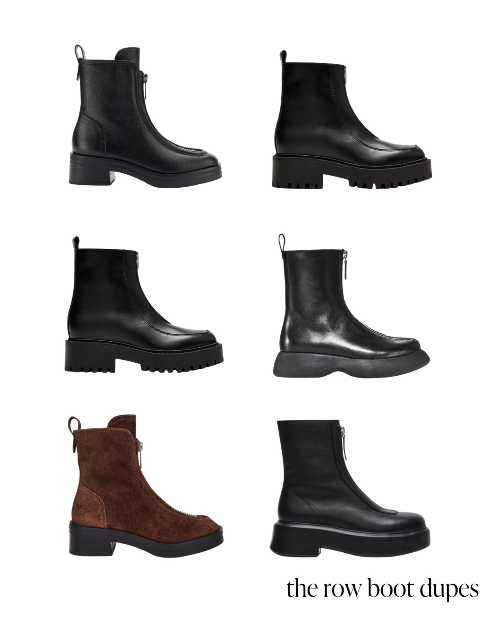 Boots inspired by The Row!

#LTKshoecrush #LTKstyletip #LTKSeasonal