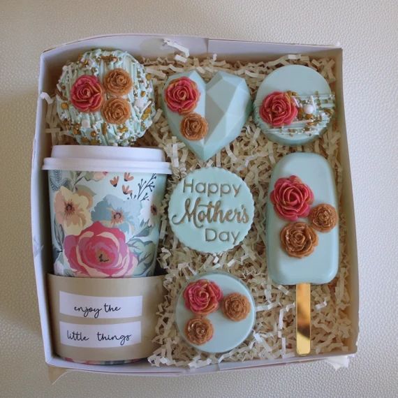 Mother's Day Treat Box, Happy Birthday Gift Box, Dessert Box, Cakesicles, Chocolate Covered Oreos... | Etsy (US)