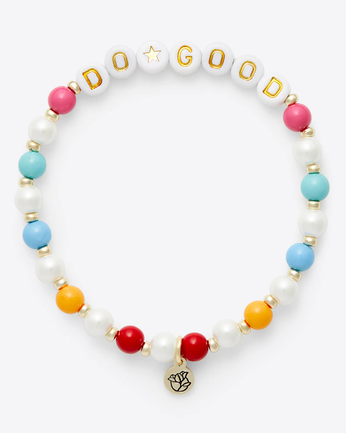 Do Good Multi Beaded Bracelet | Draper James (US)