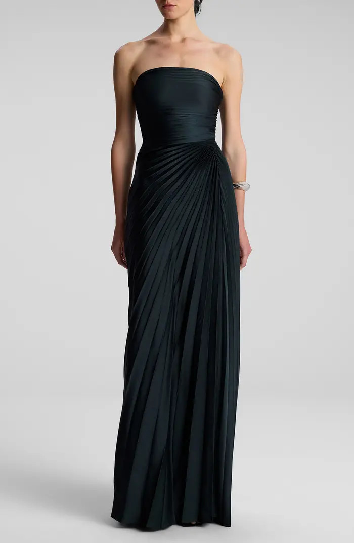 A.L.C. Bianca Pleated Strapless Gown | Nordstrom | Nordstrom