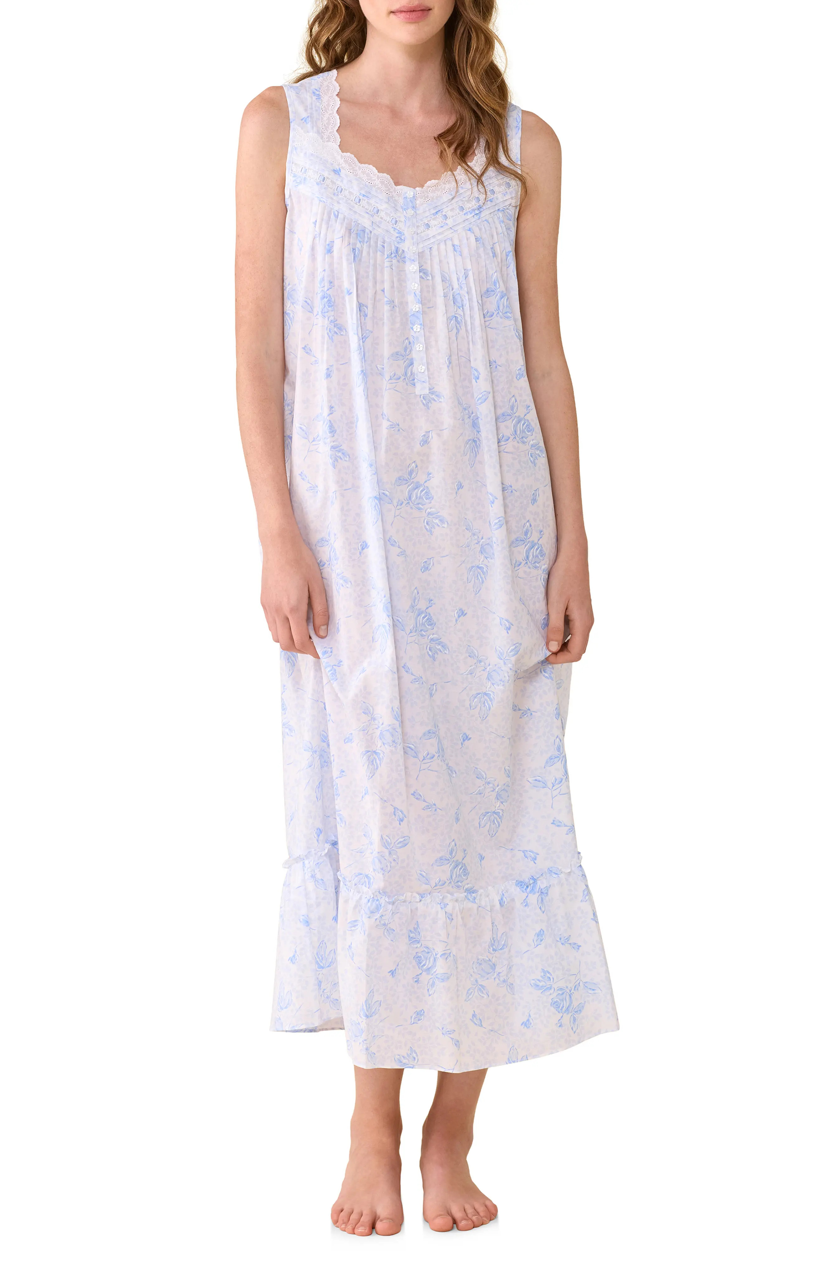 Sleeveless Cotton Ballet Nightgown (Women) | Nordstrom | Nordstrom