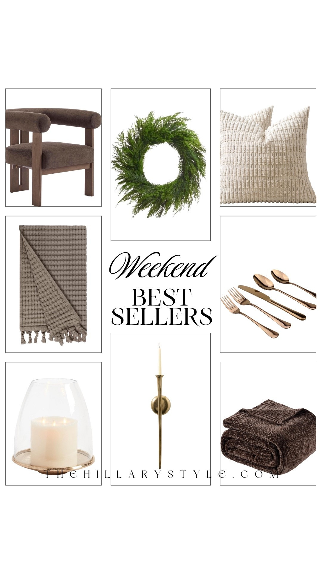 These were the most-loved Amazon home finds over the weekend, and they’re all about creating a warm, elevated space. From the rose gold flatware and waffle hand towels to chic throw blankets, gold candle accents, and the velvet accent chair—these pieces add instant cozy sophistication to any room.

#LTKHome #LTKOver40 #LTKSeasonal