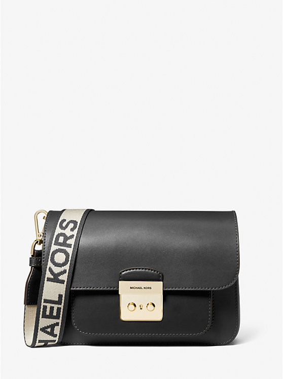 Sloan Editor Medium Leather Shoulder Bag | Michael Kors US