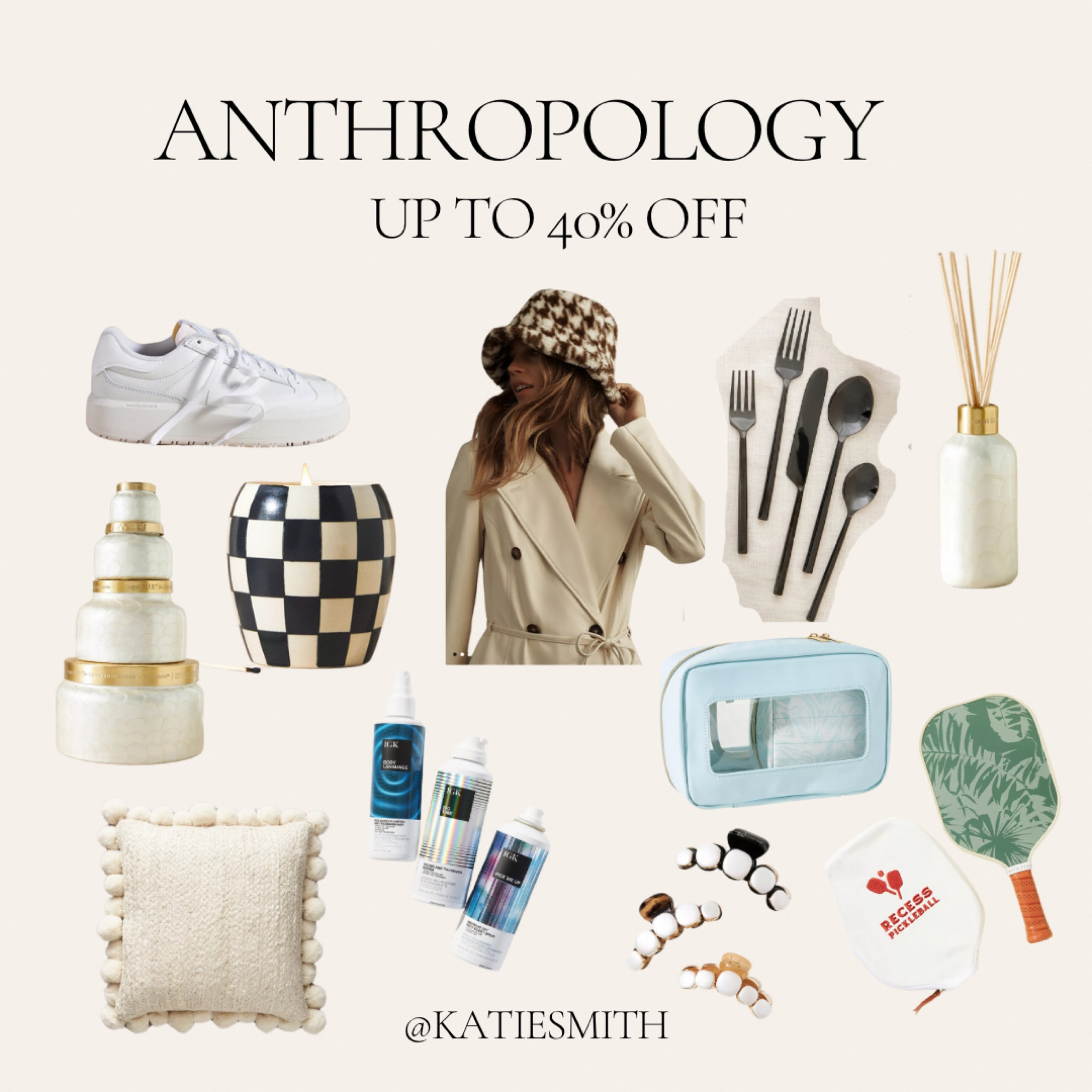 Everything here up to 40% off!!

New balance women’s shoes | checkered candle | capri blue candle | IGK hair texture spray | travel items | kitchen | home goods | pickle ball set | gift ideas | beige pillow | anthropology must haves | hair must haves 

#LTKfindsunder100 #LTKHoliday #LTKGiftGuide