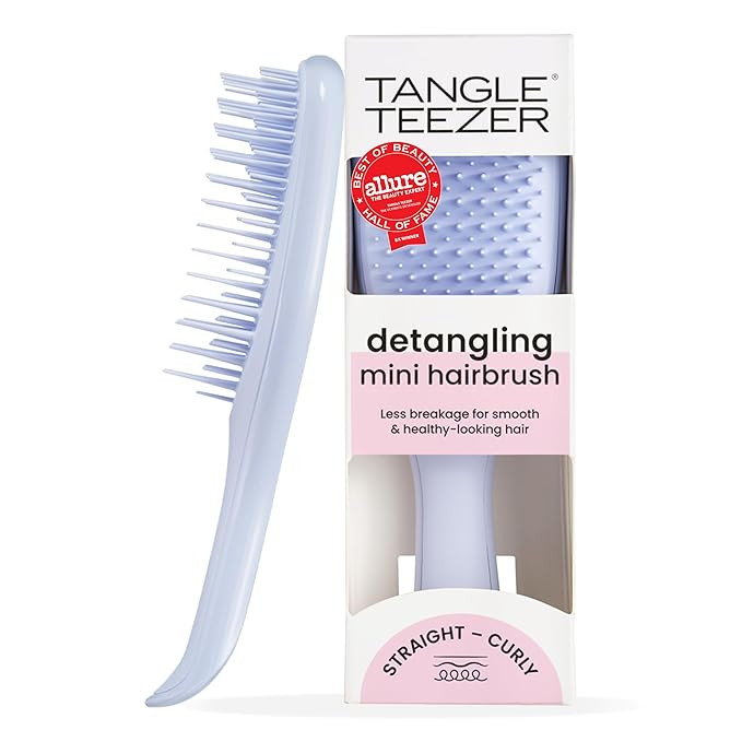 Tangle Teezer Ultimate Detangler Brush, Eliminates Knots & Reduces Breakage, Travel-Size Mini Hai... | Amazon (US)