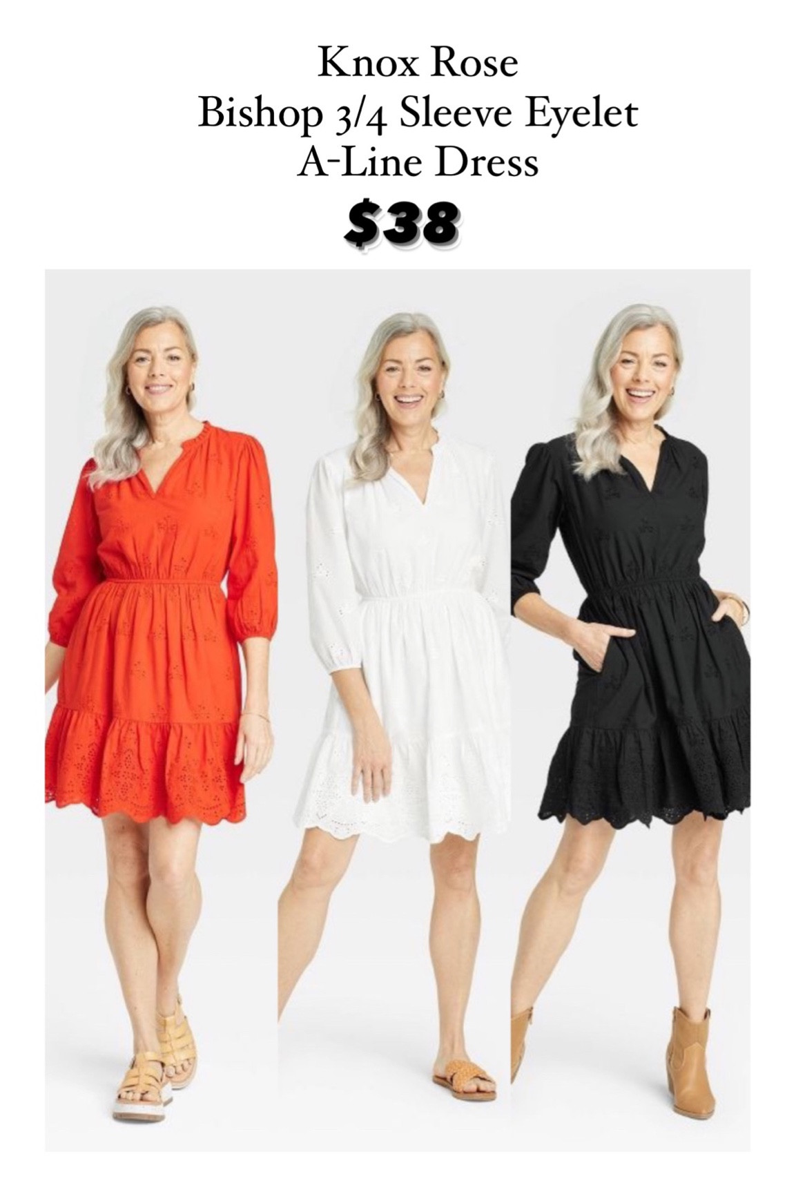 Women's Bishop Sleeve A-Line Dress … curated on LTK