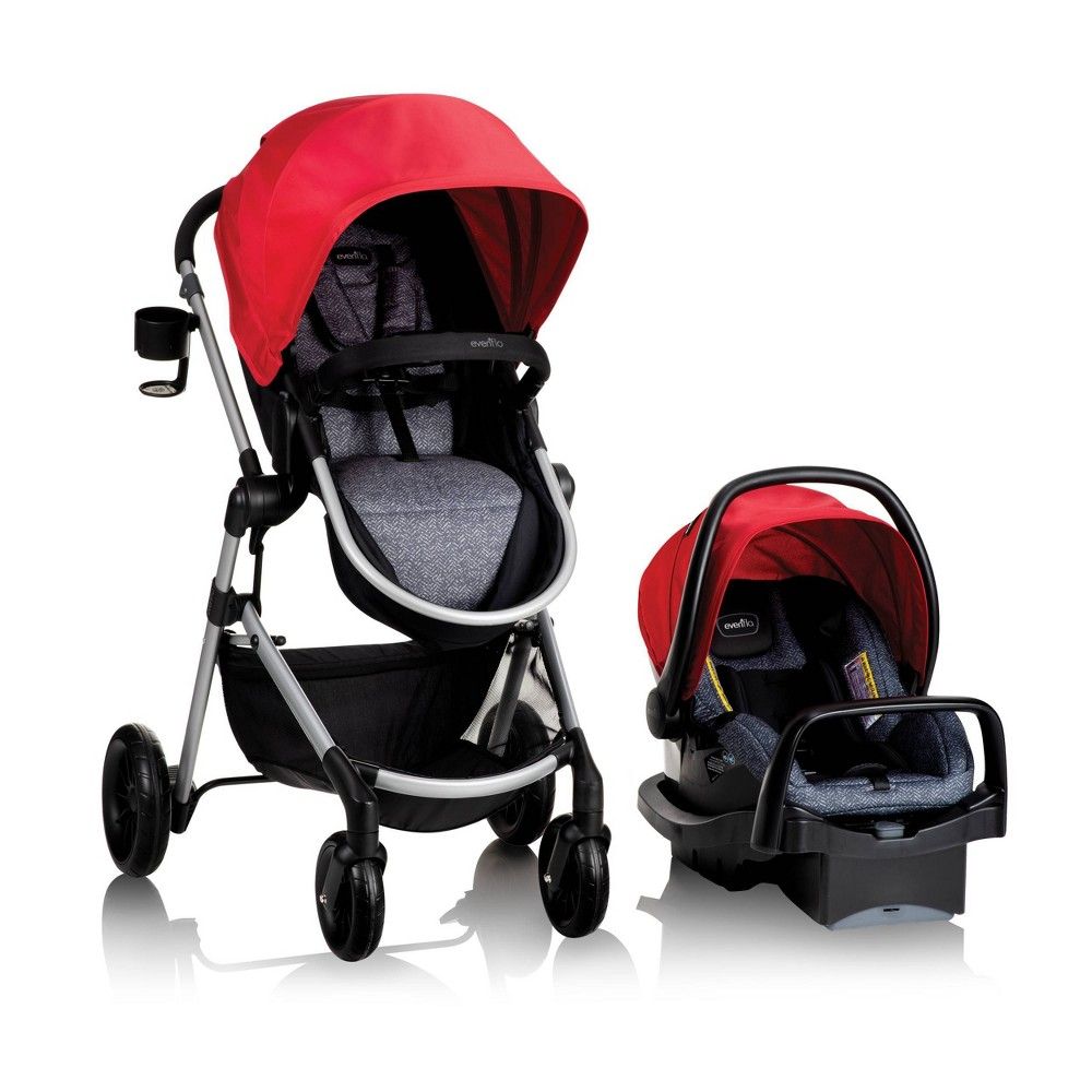 Evenflo Pivot Travel System w/SafeMax Infant Car Seat | Target