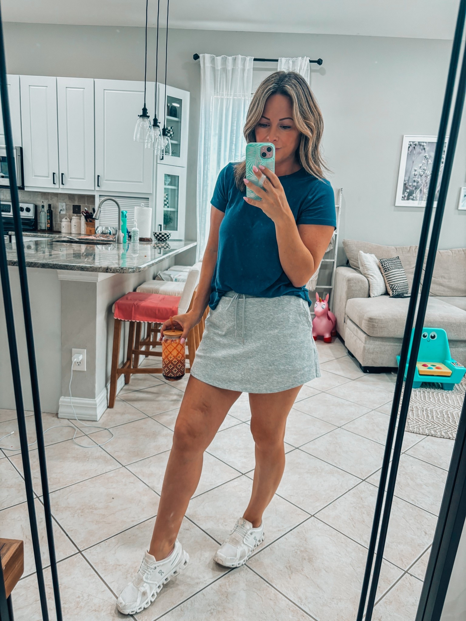 Outfit of the day// this skort is SOO GOOD! 

#LTKStyleTip #LTKFindsUnder50 #LTKSeasonal