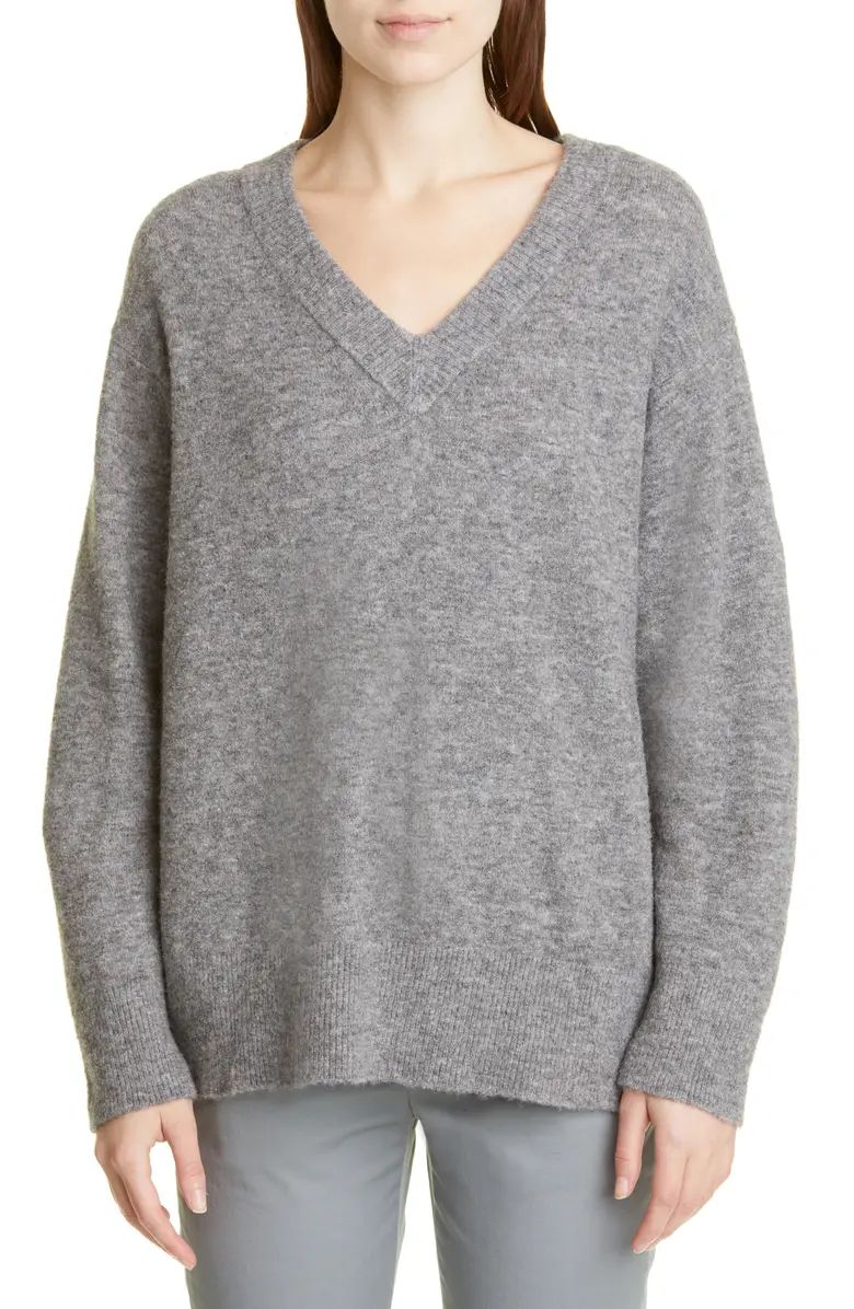 Side Slit V-Neck Tunic Sweater | Nordstrom