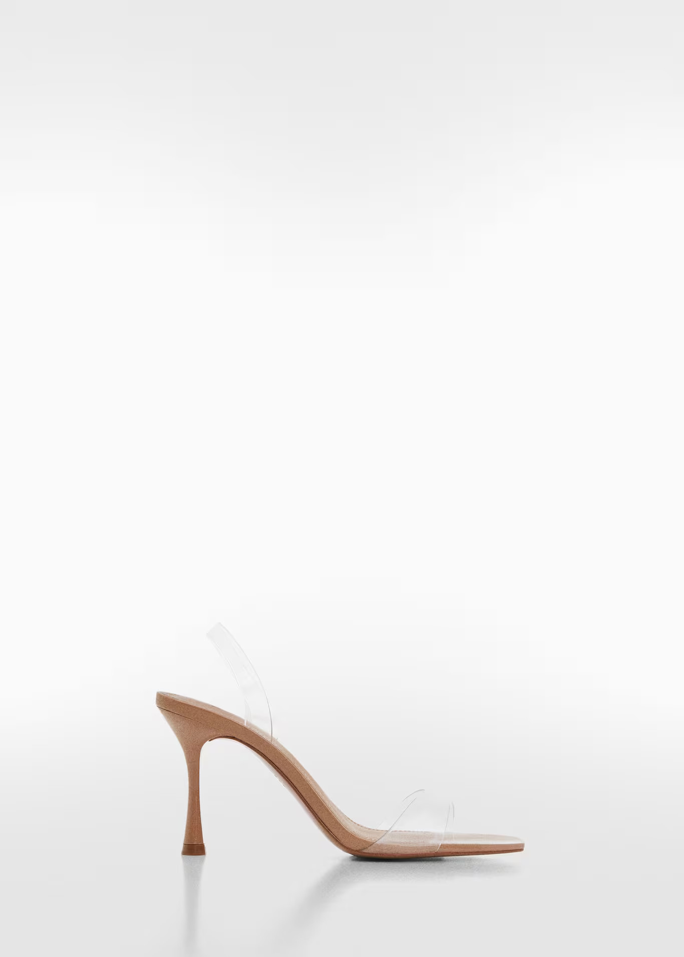 Vinyl high sandals -  Women | Mango USA | MANGO (US)