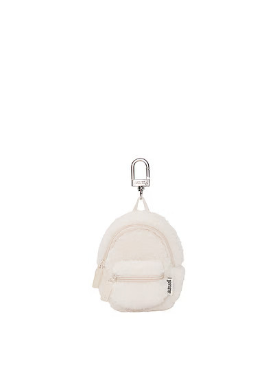 Mini Backpack Keychain Charm, Beige, One Size - Women's Small Accessories - PINK | Victoria's Secret (US / CA )