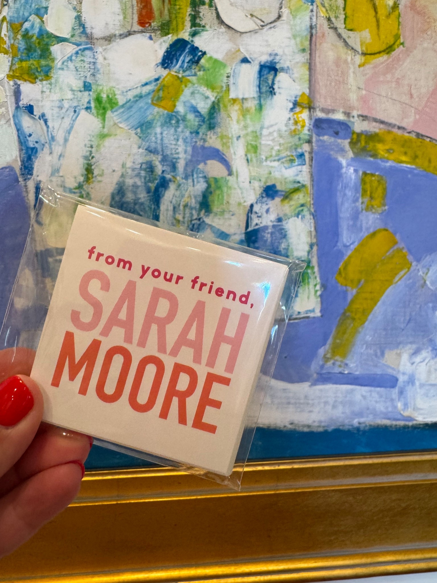 Sarah’s little cards for birthday parties 💕