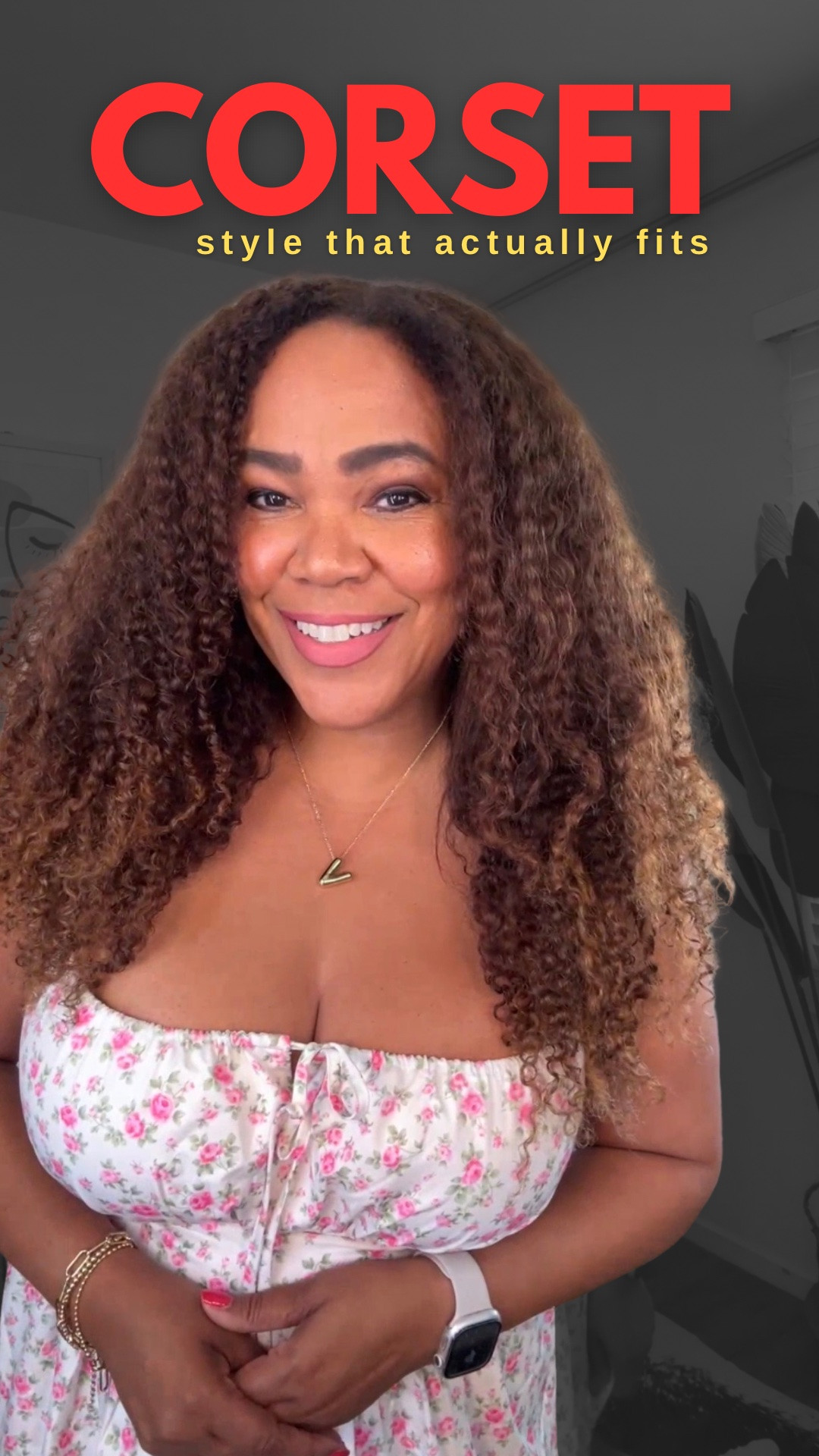 A corset style dress that actually FITS 😮! And, it has pockets 💁🏾‍♀️. Wearing a large. 

This is from my weekly shopping 🛒 @amazonlive livestream show 📺 on my @amazon storefront. Go to the link 🔗 in bio to follow me on Amazon and to get notifications of when I go live!

#LTKOver40 #LTKMidsize