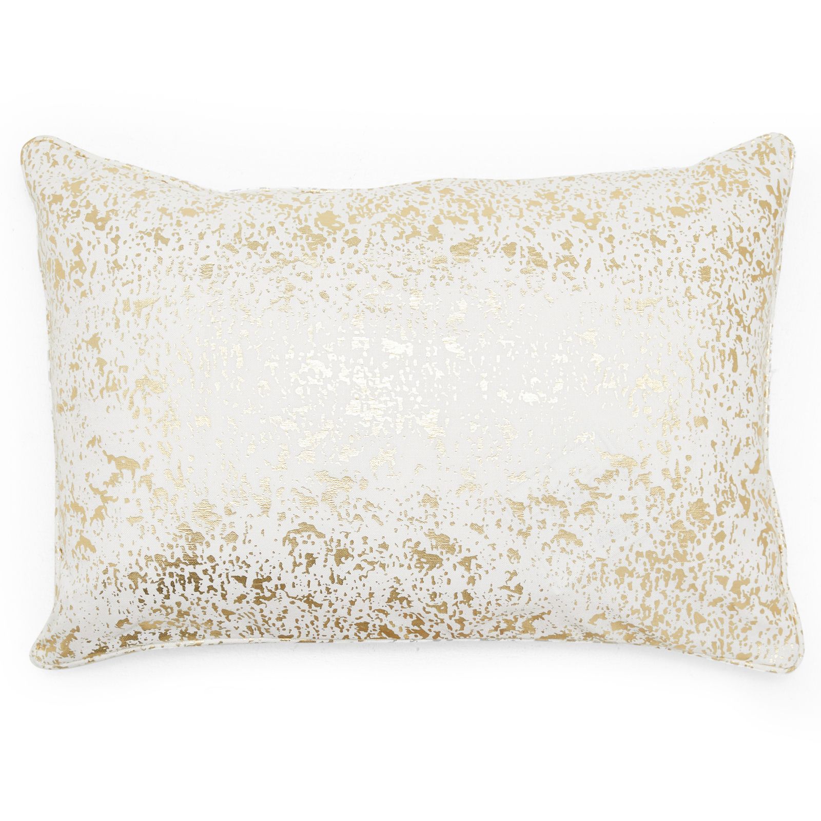 MoDRN Glam Gold Foil Oblong Decorative Throw Pillow, 14" x 20" | Walmart (US)