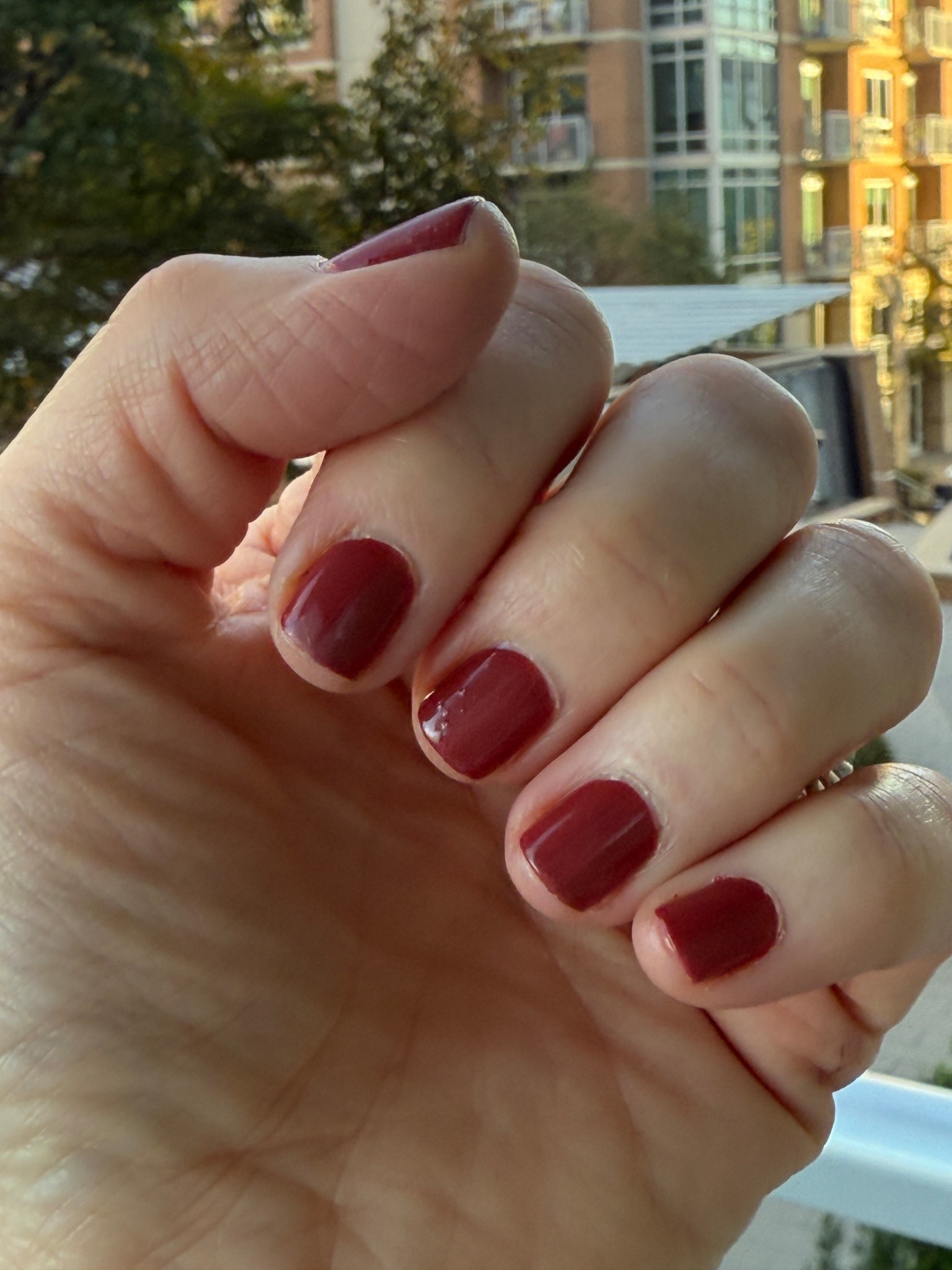 The prettiest Dazzle Dry fall nails in Cinnamon Spice (#790). I exclusively use the eco-friendly Dazzle Dry nail system. It’s a quick-dry, long-lasting manicure system that delivers gel-like shine without UV light or harsh chemicals. Its four-step process strengthens natural nails while keeping them chip-free and glossy for up to two weeks. 

#LTKBeauty #LTKSeasonal #LTKselfcare