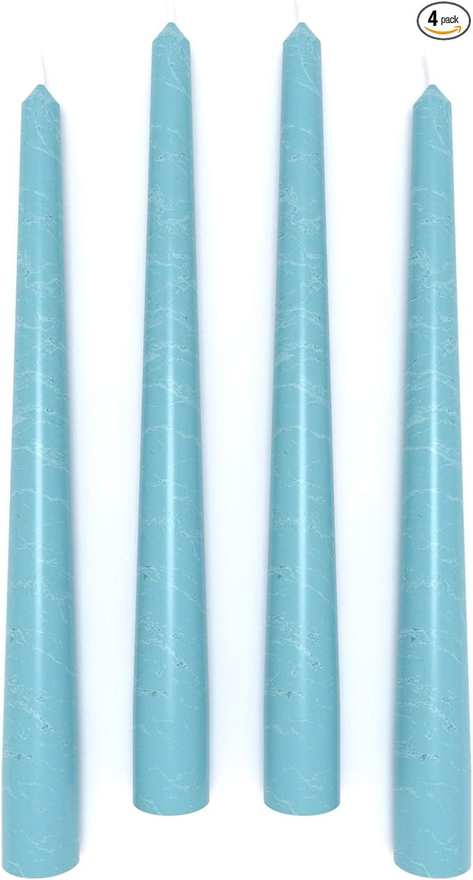 Sonedly 10 inch Taper Candle 4 Pack - Home Interior Long Burning Dripless and Smokeless Candles U... | Amazon (US)