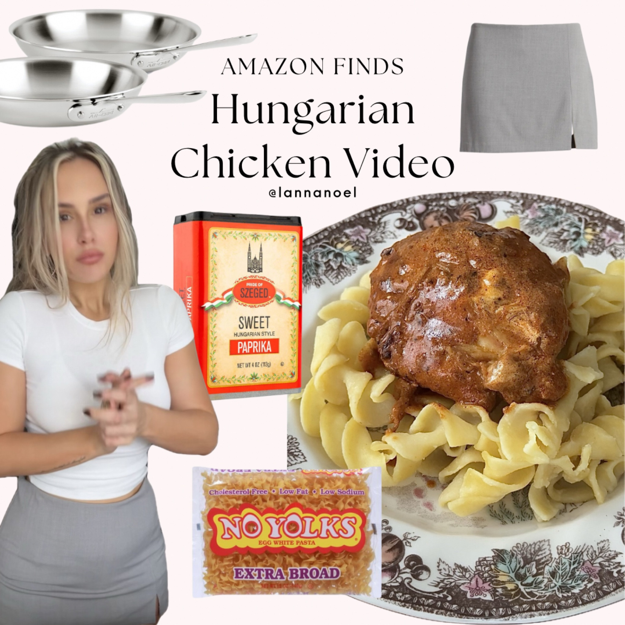 Everything from my hungarian chicken video

#LTKHoliday #LTKSeasonal #LTKStyleTip