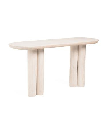 62x30 beau mango wood console table | TJ Maxx