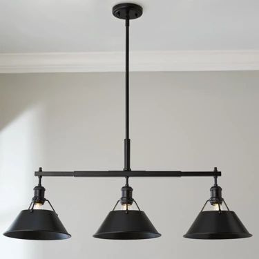 Truncated Cone Shade Island Chandelier | Shades of Light