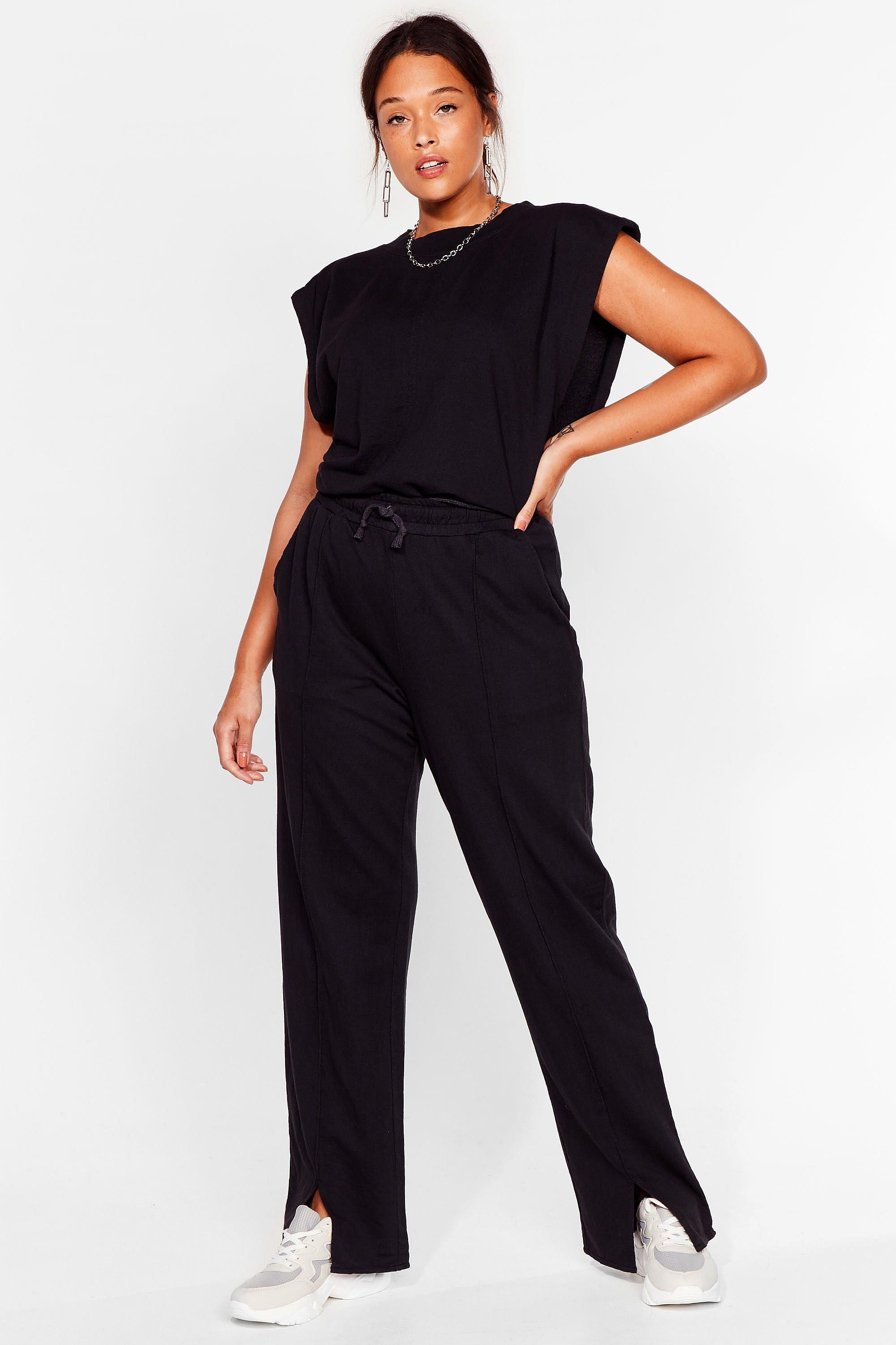 Haven't Seam You Before Plus Top and Joggers Set | NastyGal (US & CA)