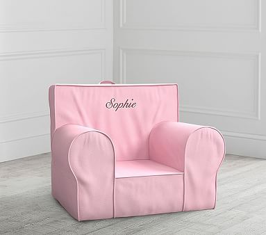 Light Pink Anywhere Chair® | Pottery Barn Kids