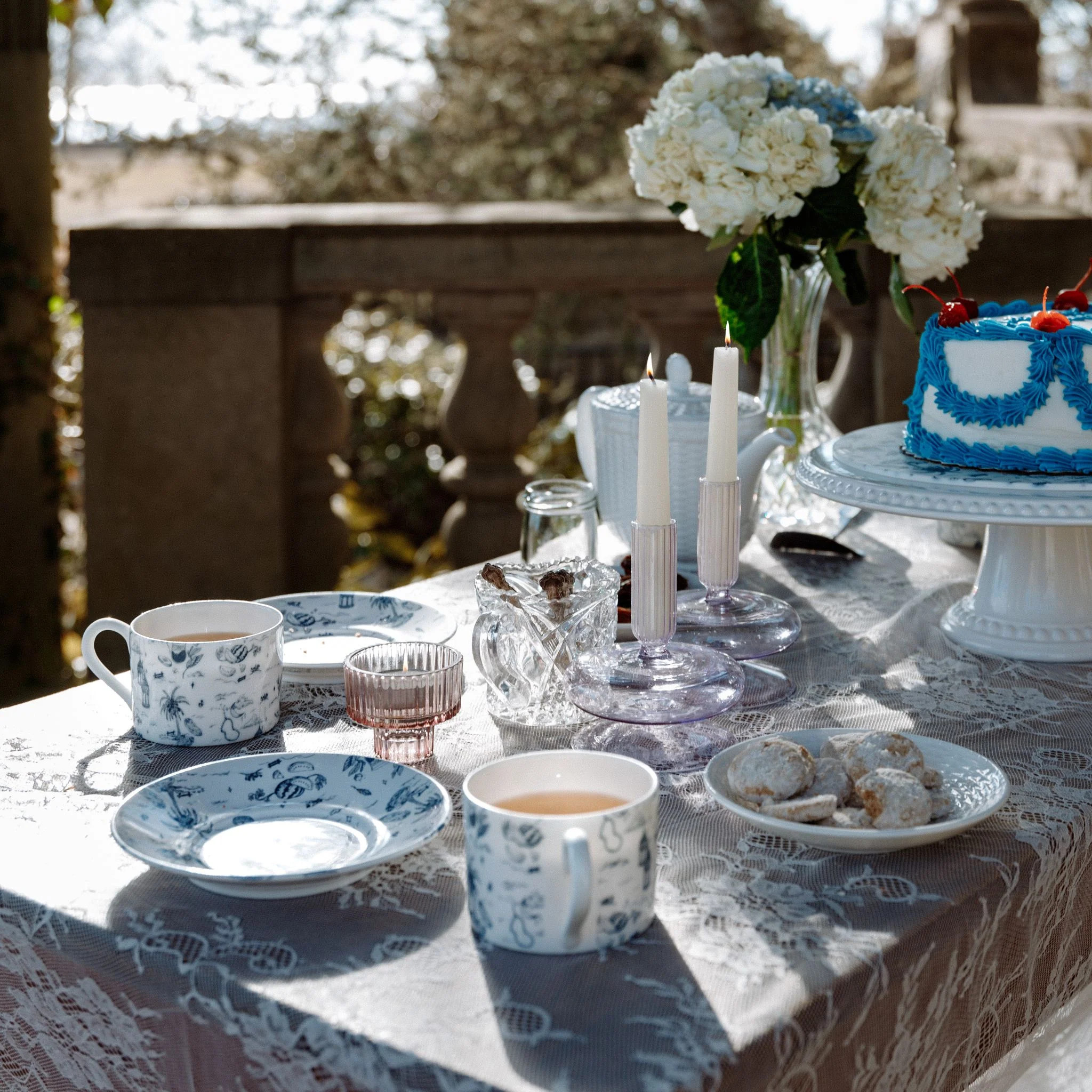 Coffee Mug and Saucer Set of Four (4) | AMEERA