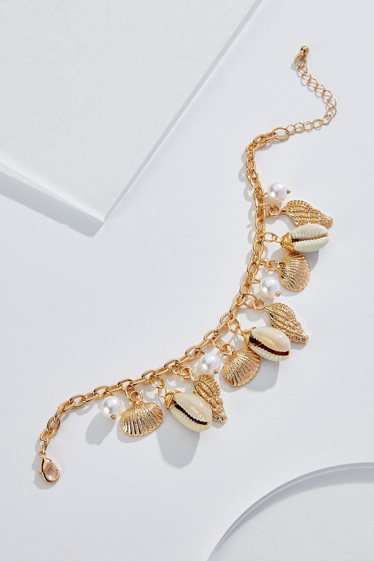 Seashell Charm Bracelet | Cato Fashions