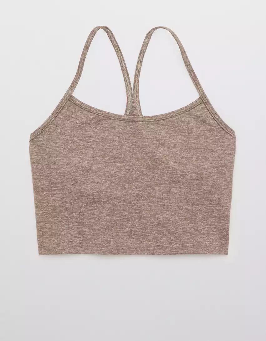 OFFLINE By Aerie The Hugger Longline Racerback Sports Bra | American Eagle Outfitters (US & CA)