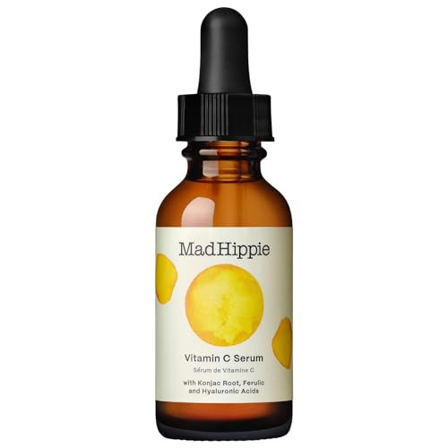 Mad Hippie Vitamin C Serum for Face with Hyaluronic Acid, Vitamin E & Ferulic Acid - Vitamin C Face Serum for Women/Men, Skin-Brightening Serum, 1.02 Fl Oz | Amazon (US)