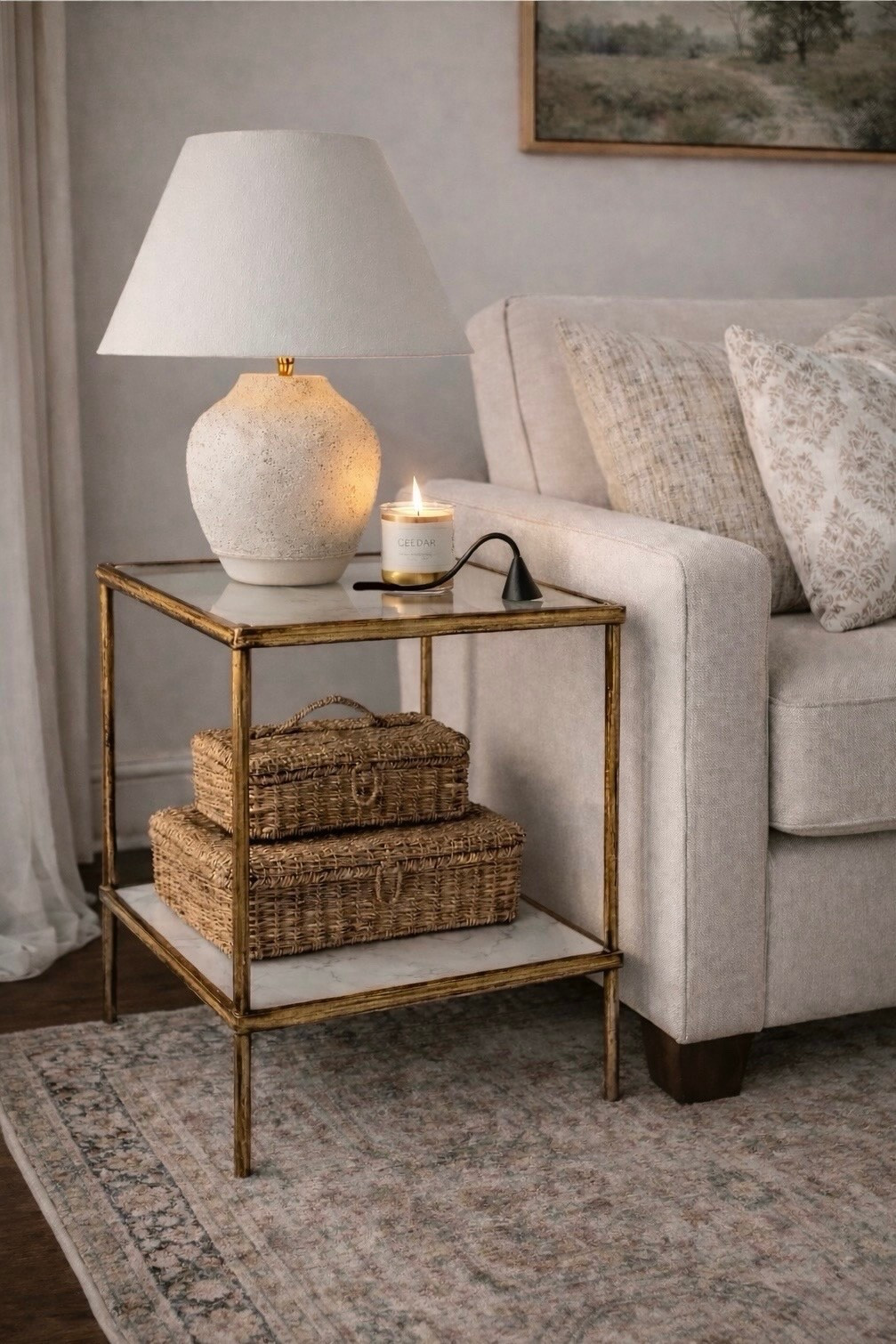 🚨 DEAL ALERT 🚨 Found this beautiful side table on Amazon for 34% off! I love the brass, marble and glass combo 😍 Also available in black.

#LTKSaleAlert #LTKHome