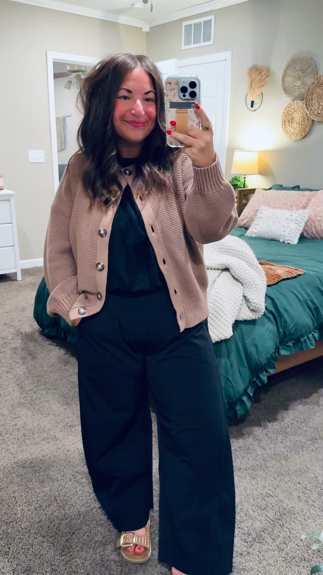 If I’m stuck on an outfit, I keep it simple: solid base layer + a go-to cardigan 💫 never fails!

sandals: fit true to size // wearing a 5
pants: fit true to size // wearing a large
bubble tee: fits true to size // wearing a large
cardigan: fits true to size // wearing a large 

 

#LTKootd #LTKMidsize #LTKWorkwear