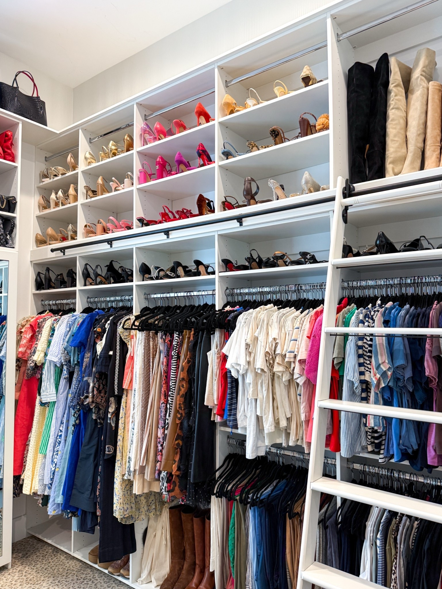Triple decker closet organization picks!
