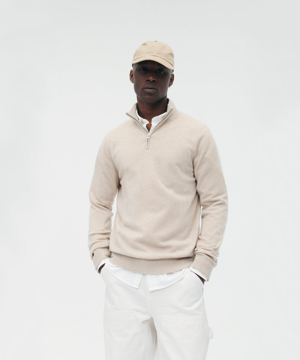 Cashmere Quarter Zip | NAADAM