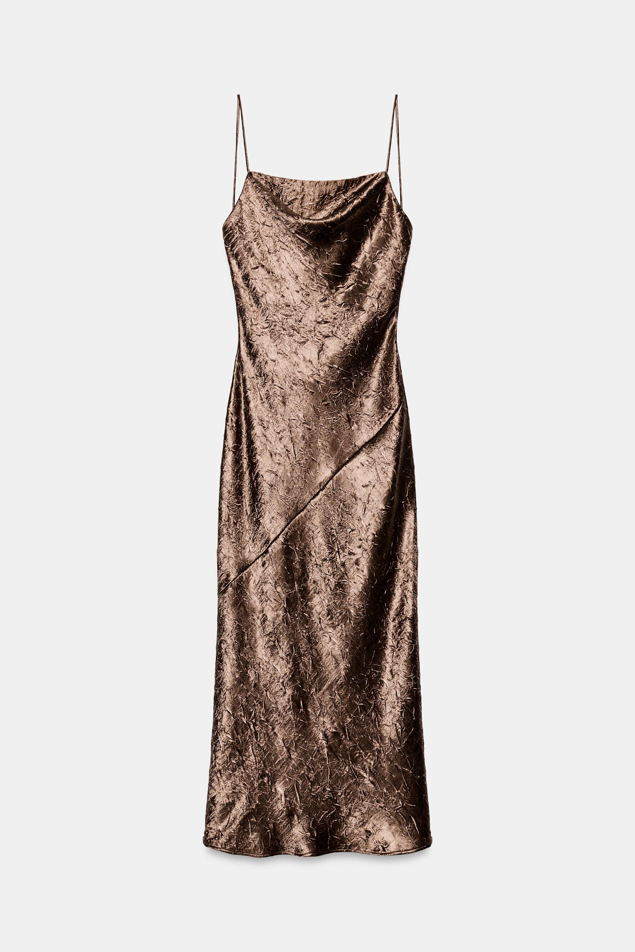 MIDI-JURK IN LINGERIESTIJL | Zara US