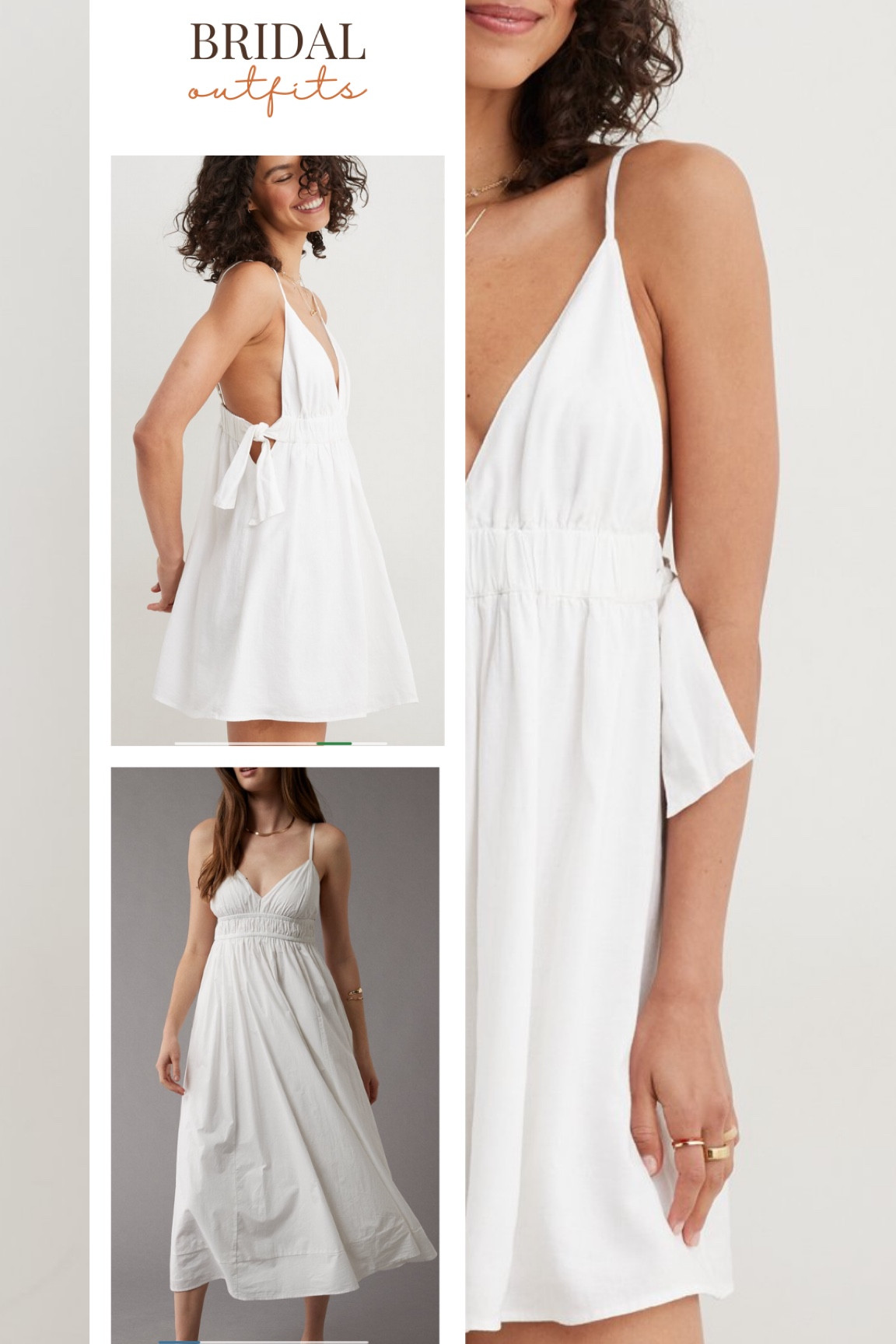 Bridal inspo! If you’re getting married in 2024 or even 2025, these looks are so cute for all your bridal events! // white dress bride wedding bridal shower bachelorette reception rehearsal honeymoon 

#LTKsalealert #LTKfindsunder100 #LTKwedding
