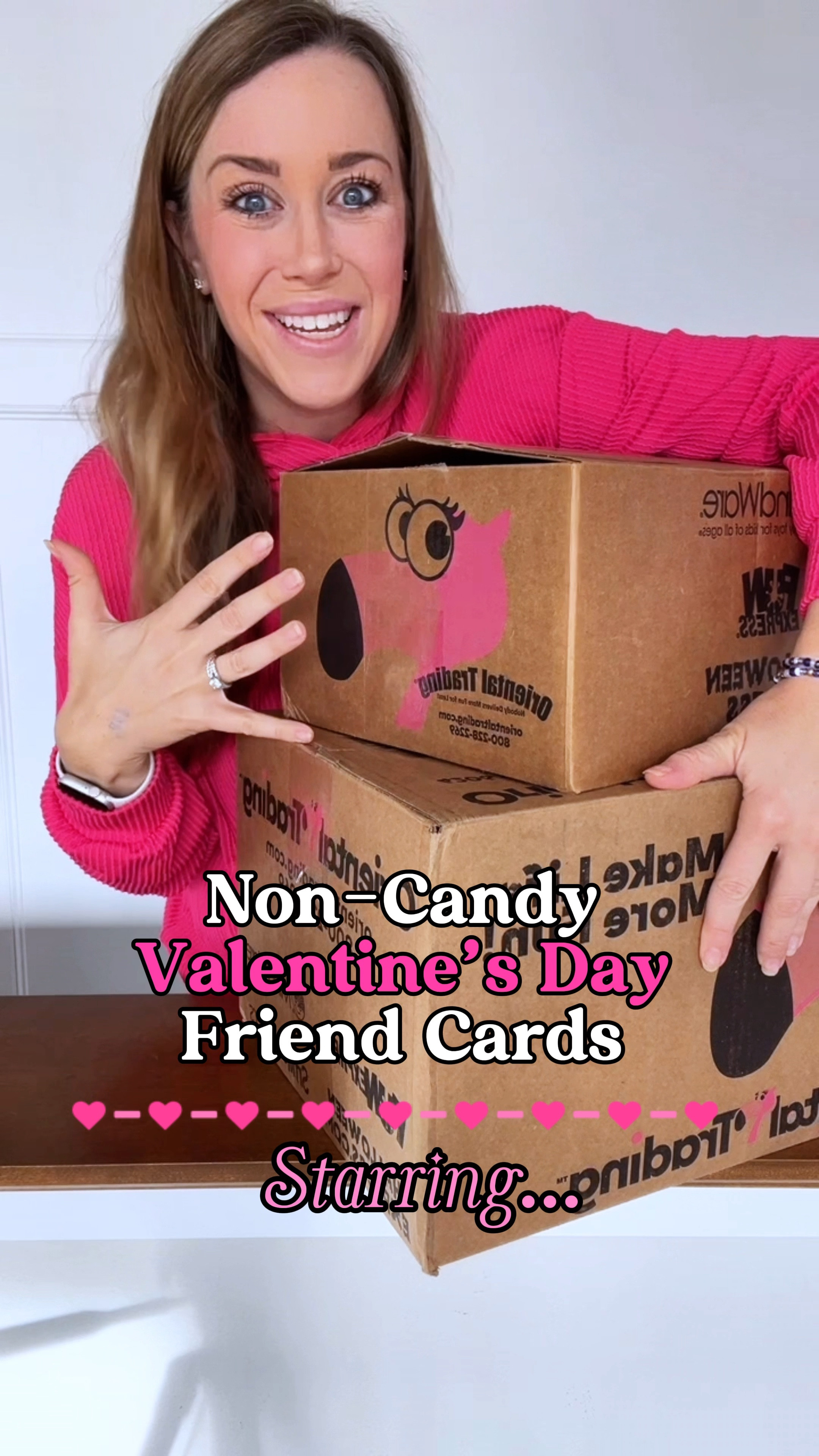 Non-candy Valentine’s Day cards that are kid-friendly! All cards from @orientaltrading and hand selected by my little kids! 



#LTKKids #LTKSeasonal #LTKFamily