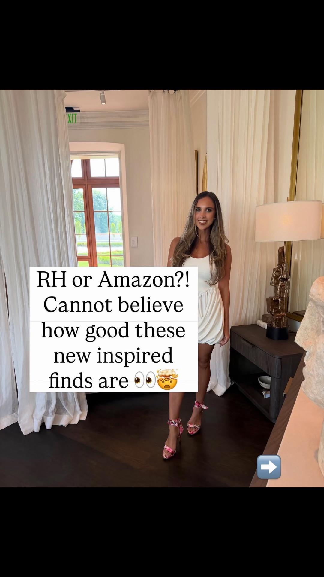 RH or Amazon!?! Cannot believe how good these new inspired finds are!!!
