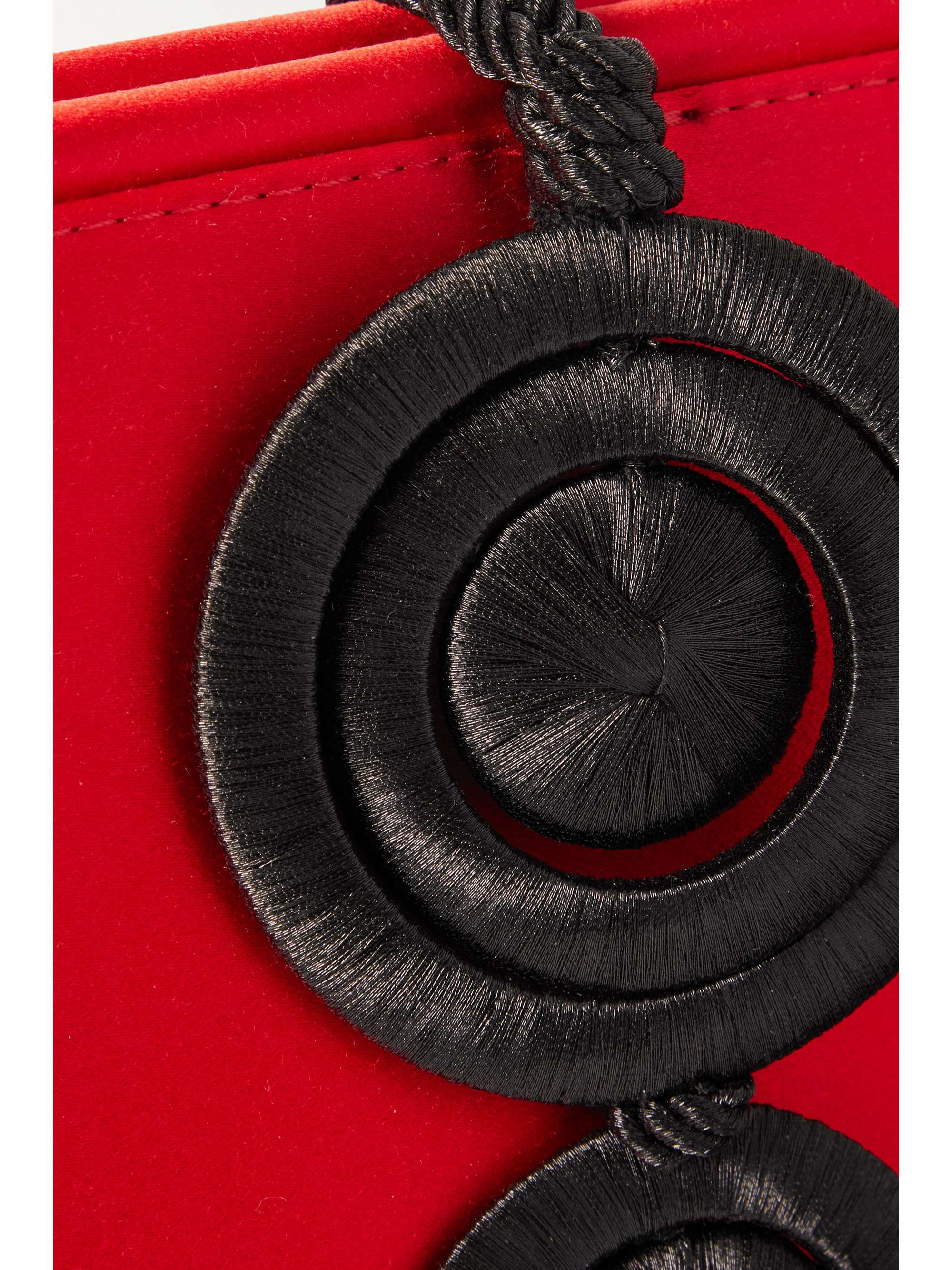 Lia embellished silk-satin clutch | NET-A-PORTER (US)