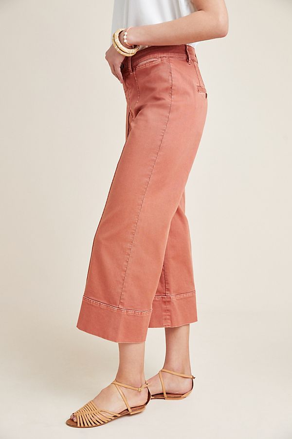 Pintucked Chino Pants | Anthropologie (US)