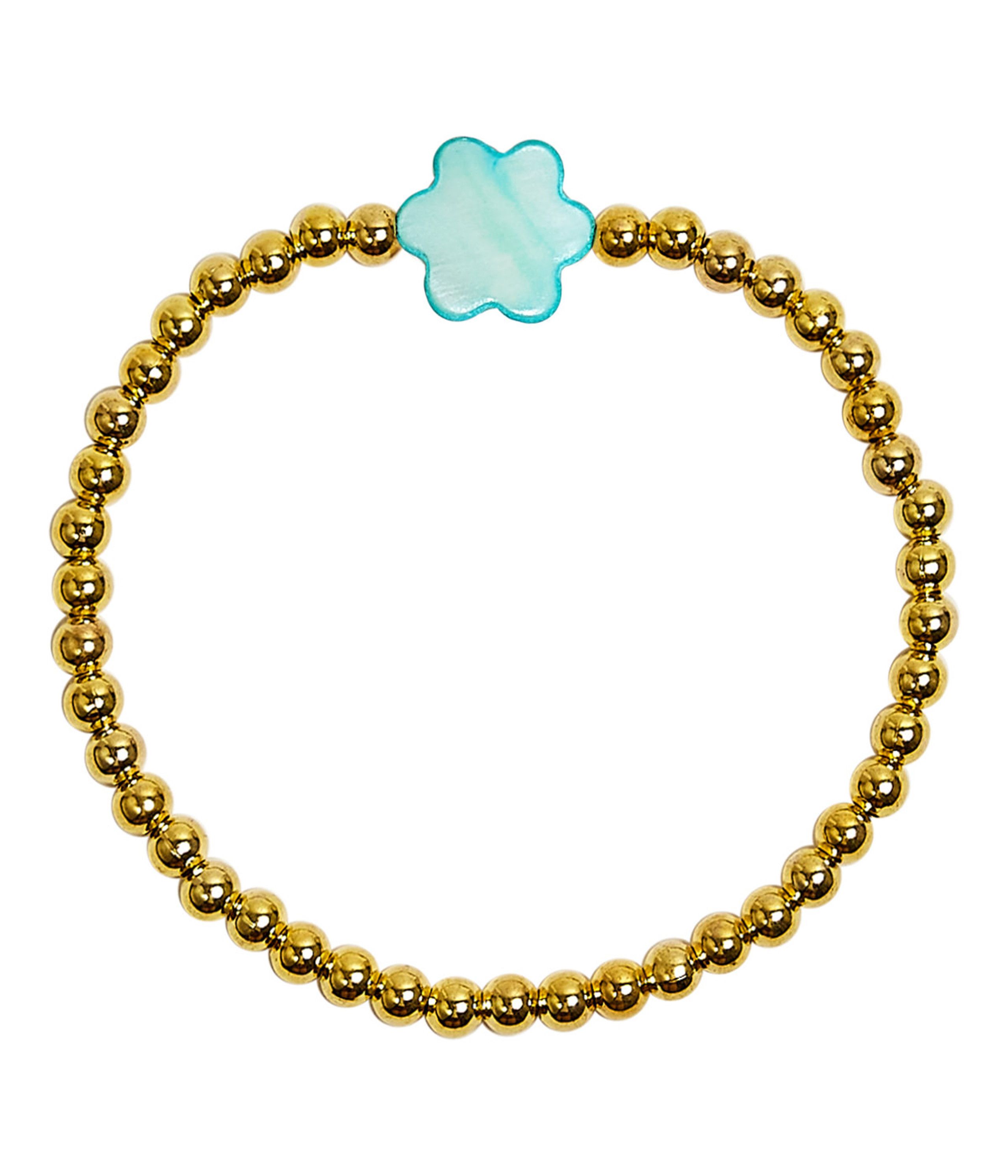 Carolina - Gold Beaded Bracelet 4mm | Lisi Lerch Inc