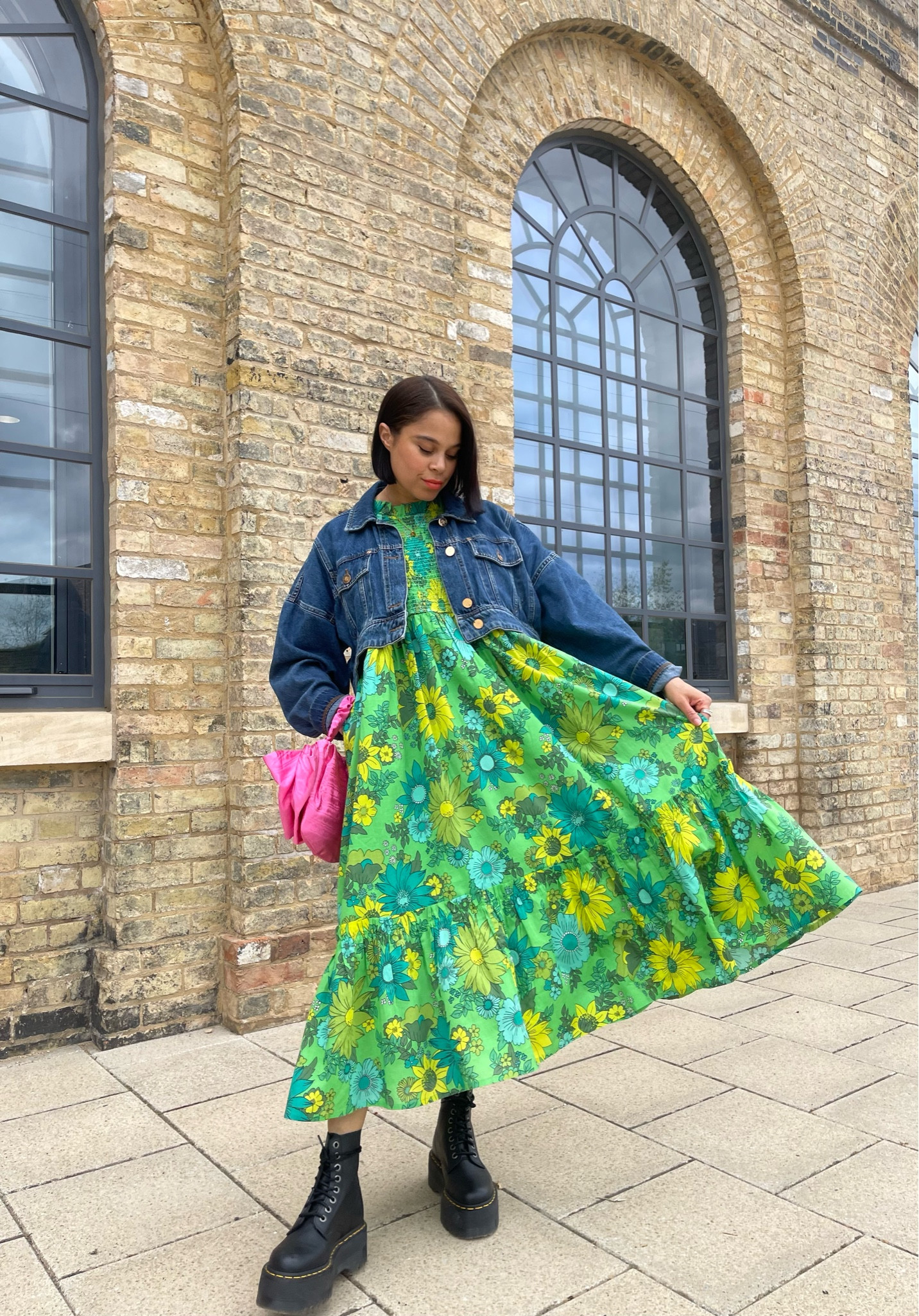 Joanie green floral sustainable dress of dreams 💚🌼

#LTKFind #LTKFestival #LTKstyletip