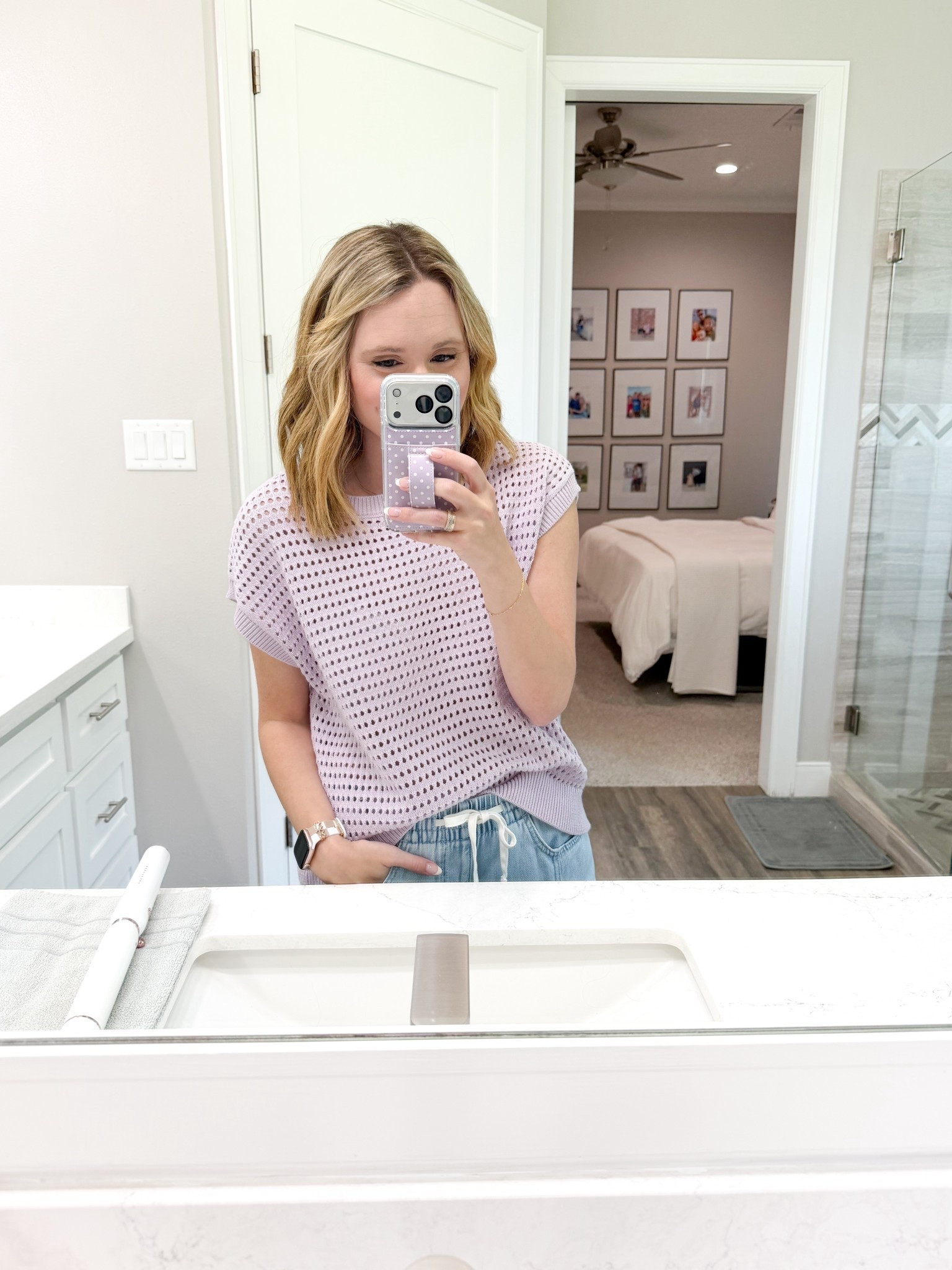 Another Amazon spring top! Loving this purple top! So cute and flattering! 

#LTKootd #LTKSeasonal #LTKmomlife